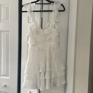 Bardot Dresses Bardot Babylon White Dress Mini With Lace